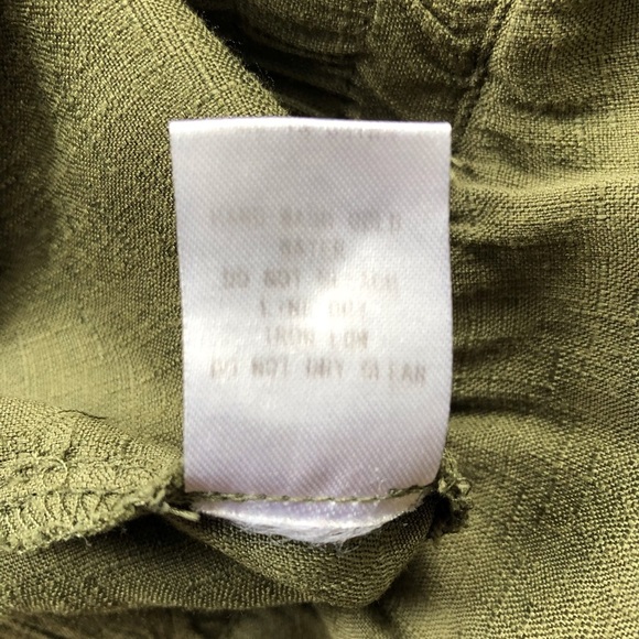 Fashion Nova green pull on high waist shorts S - Picture 9 of 9